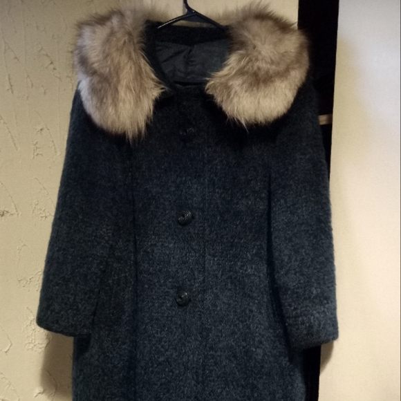 Jackets & Blazers - Vintage Blue Winter Jacket XL